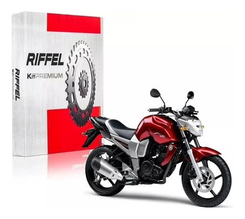 Kit Transmision Riffel Yamaha Fz 16 14 40 Motos Coyote