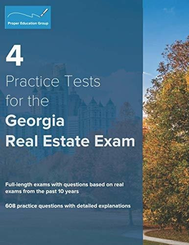 Book : 4 Practice Tests For The Georgia Real Estate Exam 60