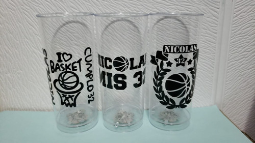 Vasos Luminosos Multicolor Personalizados X50 U Vasos Led
