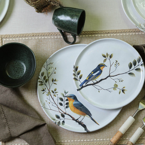 APARELHO DE JANTAR 16 PEÇAS BIRDY E ARAUCO PORTO BRASIL