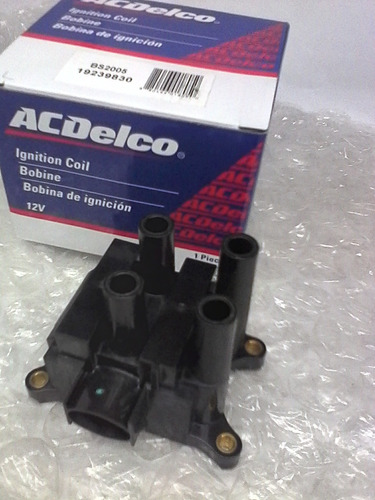 Bobina Encendido Fiesta 1.6 Power Acdelco 2004 2009 3 Pines