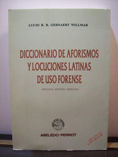 Adp Diccionario De Aforismos Y Locuciones Latina Uso Forense