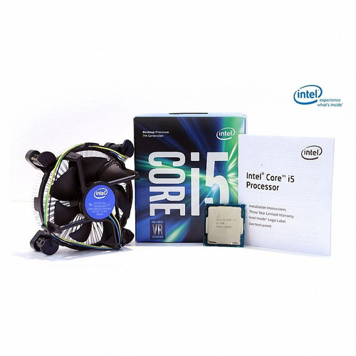 Intel I5-7400 7ma Gen Lga1151 3.0ghz 6m - Box - Oferta! Rm
