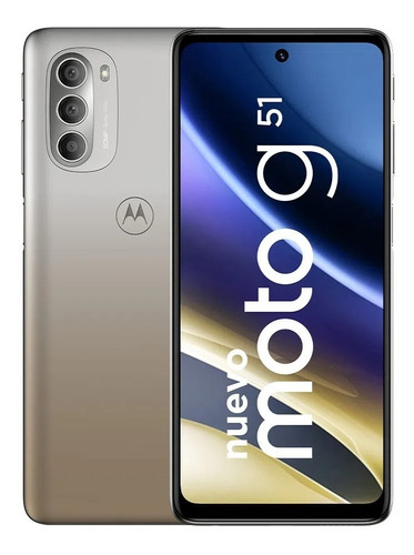 Motorola Moto G51 5g 128 Gb 4gb Ram Gold Nuevo Sellado