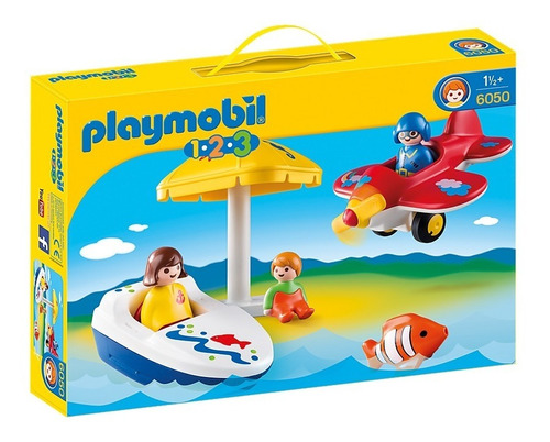 Playmobil 123- Diversion En Vacaciones - Original Intek 6050