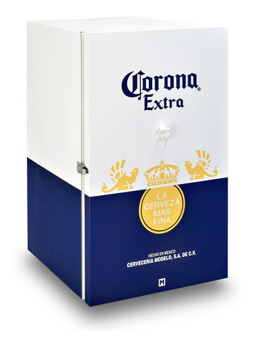 Cervejeira Frost Free Corona V2.0 37 litros Memo 220V cor branco e azul