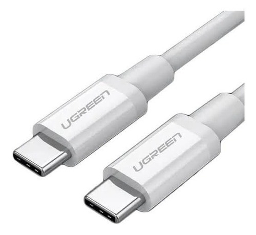 Cable De Usb Tipo C A Usb Tipo C De 1 Metro Blanco Ugreen
