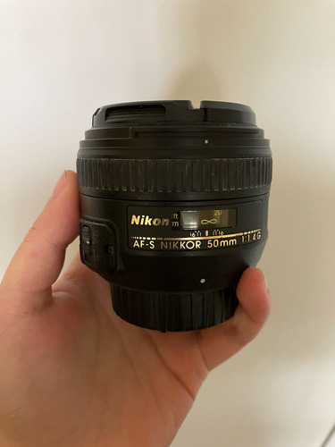 Lente De Enfoque Automático Nikon 50 Mm F/1.4g Af-s Nikkor