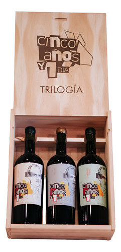Vino Cinco Años Y Un Dia X3 Coleccion De Madera