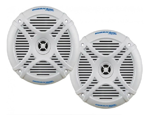 Par Alto Falante 8 Hurricane Mr8.2 Coaxial Náutico 320w Rms