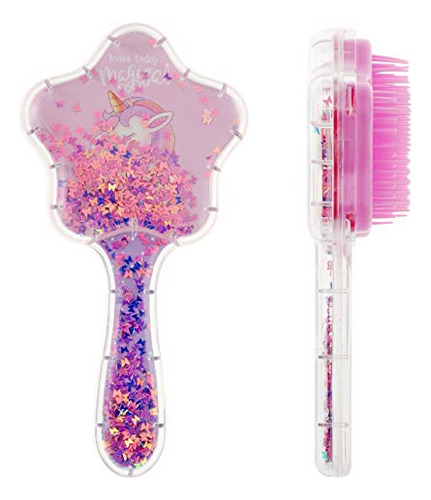 Little Girls Hair Brush Fácilmente Brushed A Través R8nyr