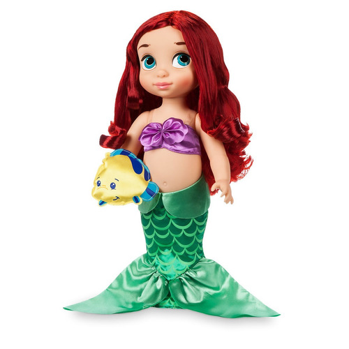 La Sirenita Muñeca Ariel Animators 100% Original Disney 