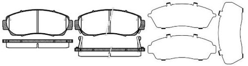 Pastillas De Freno Honda Cr-v (06') 07/12