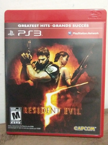 Jogo Residente Evil 5 Ps3 Mídia Física Original