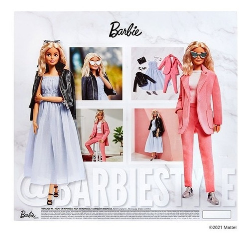 Imagem 1 de 7 de  Barbie Style 2021 Giftset Collector Signature Articulada