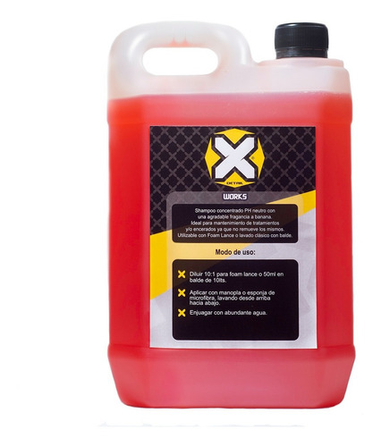 Imagen 2 de 9 de Shampoo Para Autos Neutro - Hex Detailing Car Wash Foam 2lt
