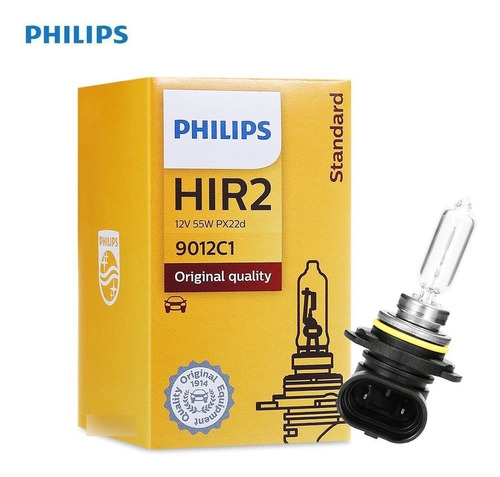 Lampara Philips 9012 9012c1 Px22d Hir2 Citroen C3 Aircros