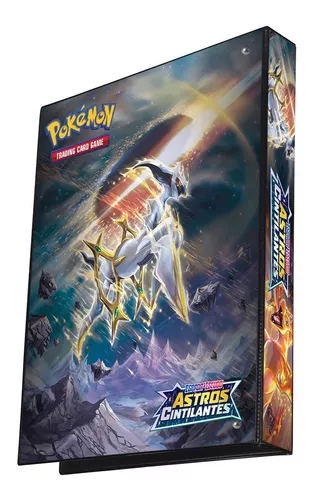 Pasta Fichário Álbum Pokémon Charizard para cards cartas + 10