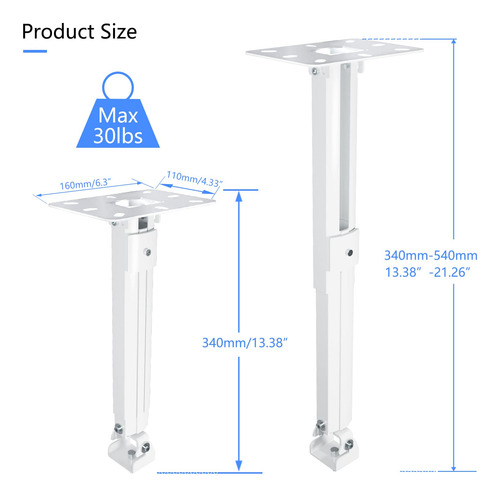 Soporte De Techo/pared Para Miniproyector Suptek Pr05mini