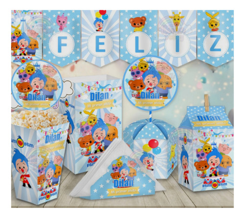 Kit Imprimible Editable En Powerpoint De Plim Plim