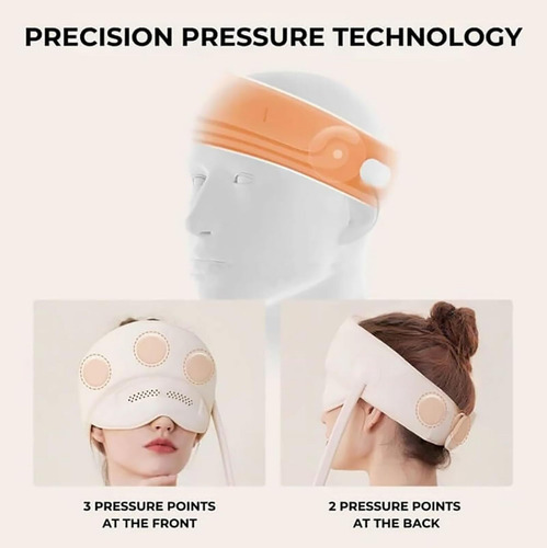 Masajeador Eléctrico Con Gorro, Masajeador De Ojos Y Cabeza