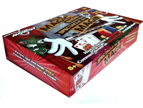 Imagen 3 de 7 de Kit De Magia Para Niños Accedorios Montoy 120 Trucos 3079647