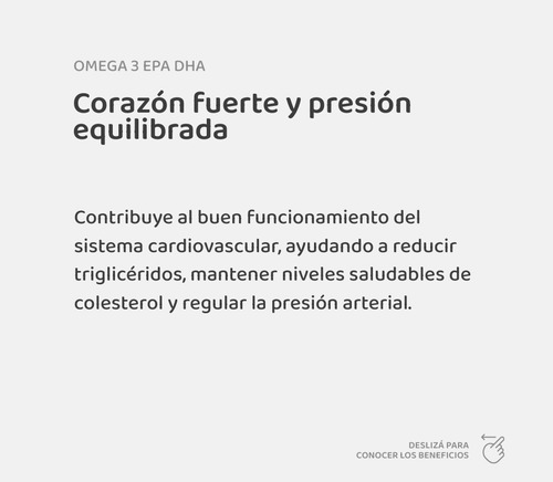 Suplemento Omega 3 Vitalis Navitas X60 Perlas Epa 450 + Dha Sin Sabor