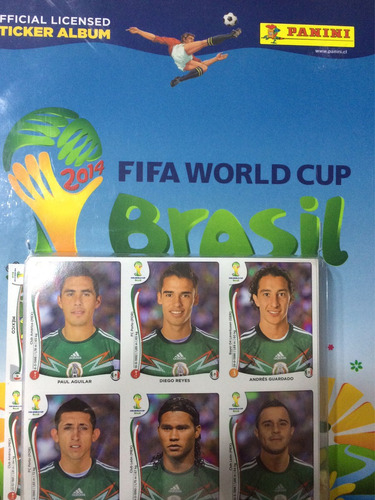 .- Álbum Fútbol Tapa Dura Mundial Brasil 2014 Panini