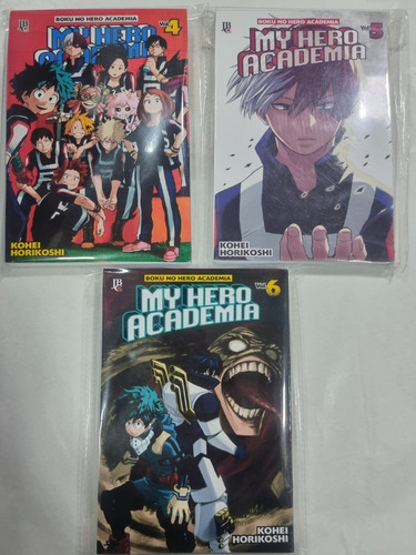 Manga Alternativo My Hero Academia Tomo Del 4 Al 6