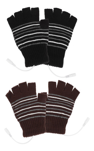2 Pares De Guantes Térmicos Usb, Guantes Para Calentar Manos