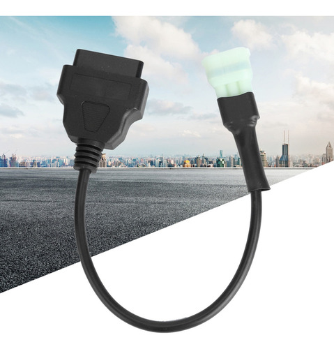 Diagnóstico Fallas Obd2 Cable Adaptador 6 Pines A 16 Pines