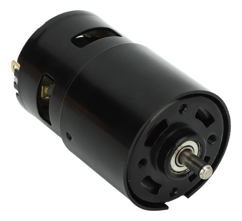 Motor Eléctrico De Alta Torsión Dc De 12000 Rpm, Eje Redondo