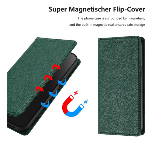 Funda Para Umidigi G9 5g Con Cierre Magnético Y Funda Rfid