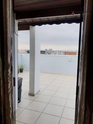 Imagem 4 de 17 de Cobertura À Venda, 92 M² Por R$ 375.000,00 - Jardim Do Estádio - Santo André/sp - Co1131