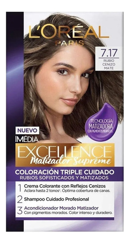 Tinte Loreal Paris Excellence Matizador Supreme 70ml