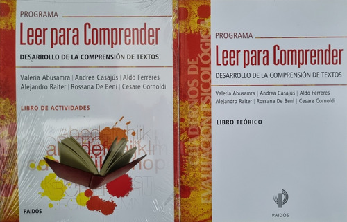 Leer Para Comprender (2 Tomos: Libro Teórico Y Actividades)