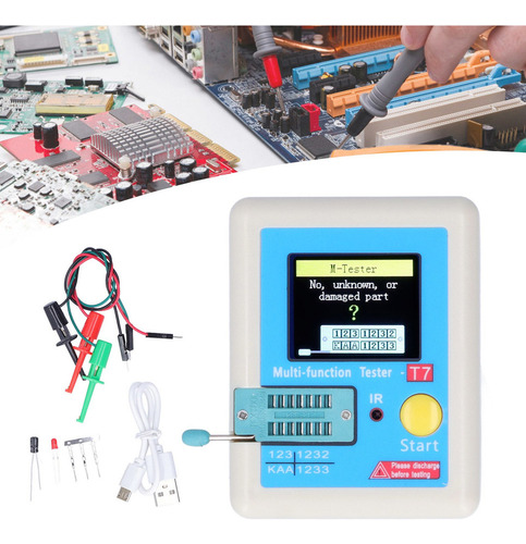 Testador De Transistor De Alta Velocidade Lcrt7 Detector De