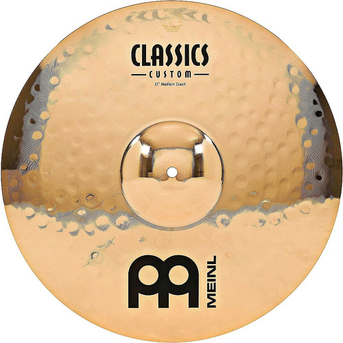 Meinl Platillo Choque Mediano 17 Pulgadas Clásico Brillante