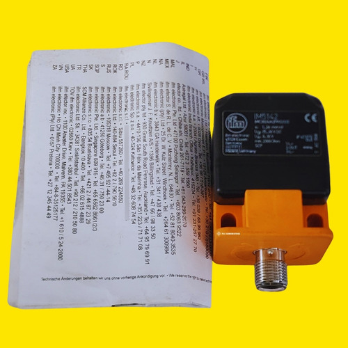 Ifm Im5142 Sensor Imc3026a2pkg/us