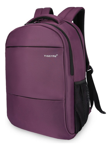 Mochila Tigernu Ejecutiva Para Notebook Morado T-b3032c