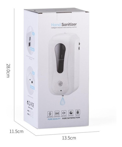 Imagen 4 de 4 de Dispensador Automático De Gel Antibacterial
