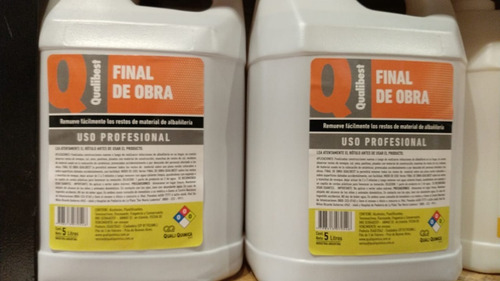 Imagen 8 de 8 de Removedor Limpiador De Pastinas Cal Cemento Yeso Enduido Etc