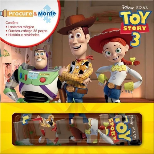 Disney Procure E Monte - Toy Story Com Lanterna Magica E Que