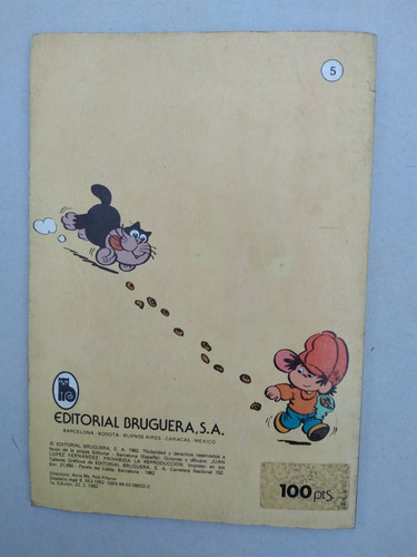 Comic Pulgarcito Ama La Aventura/64pag/1982/edit:bruguera/