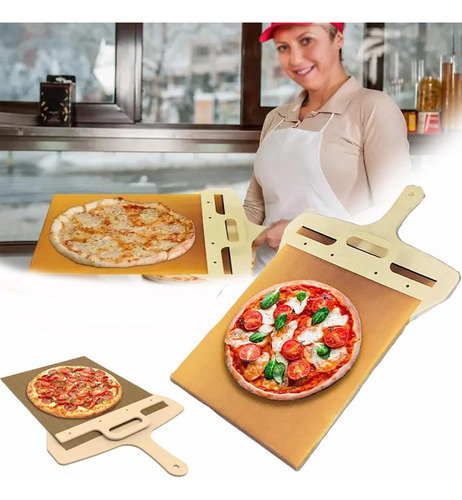 Exfoliante Deslizante Para Pizza - Pala Pizza Scorrevole, Th