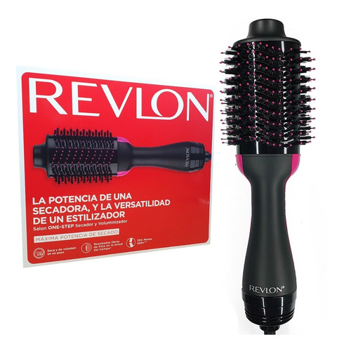 Imagen 1 de 9 de Revlon Rvdr5222 Cepillo Secador De Cabello Con Voluminizador
