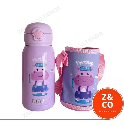 Botella Termica Infantil Acero Inox. C/ Funda 500ml Diseños