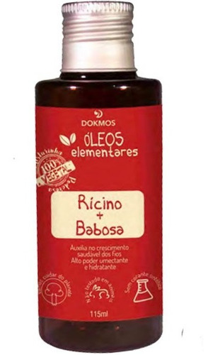 Óleo Vegetal De Rícino E Babosa Vegano 115ml