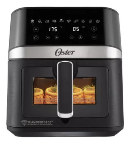 Freidora De Aire Digital Recubrimiento Oster 6l 10 Programas