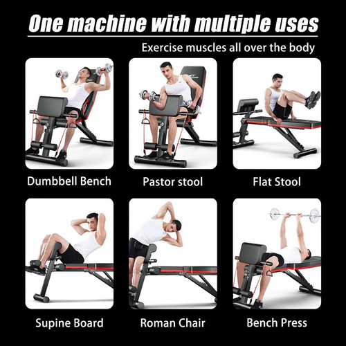 Cadehub Banco De Entrenamiento Banco De Pesas Ajustable